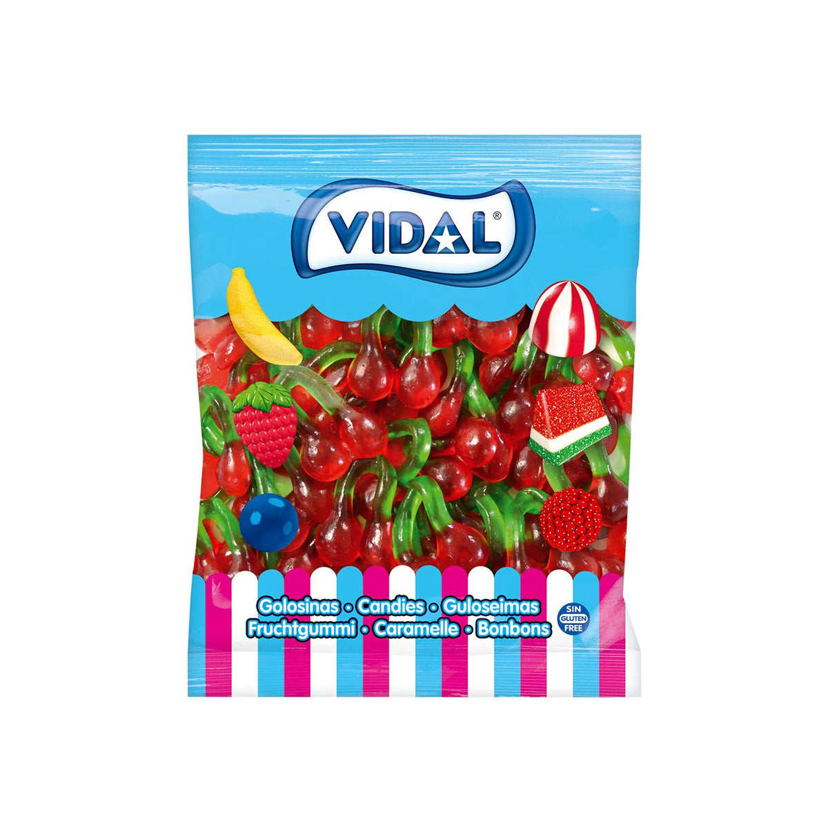 Vidal Twin Cherries Bag 1kg