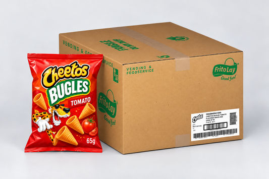 Cheetos Bugles Tomato — Case of 80 × 65g