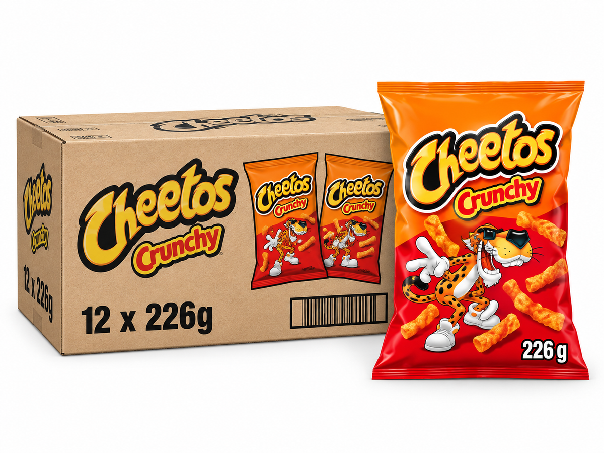 Cheetos Crunchy - Family — Case of 12 × 226g