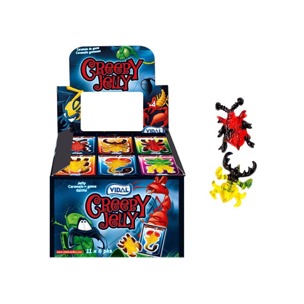 Vidal Deposit Creepy Jelly 66g (Case of 11)