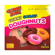 Gummi Zone Mini Doughnuts 21g (Case of 24)