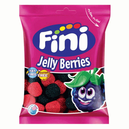 Fini Halal Jelly Red and Black Berries 75g (Case of 12)