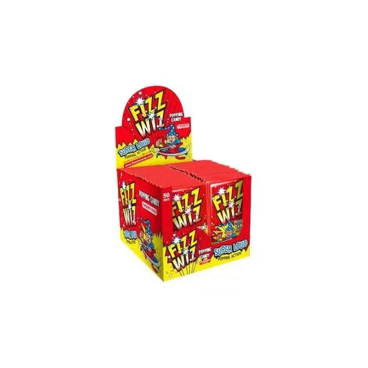 Fizz Wiz Strawberry Popping Candy 5g (Case of 50)