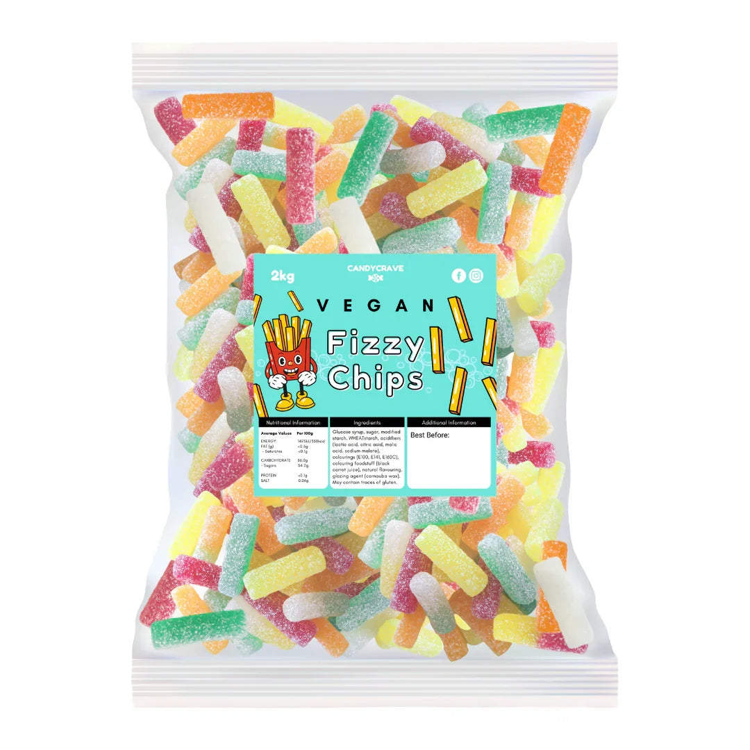 CandyCrave Vegan Fizzy Chips Bag 2kg