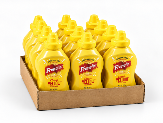 French's Yellow Mustard - Case of 12 × 397g