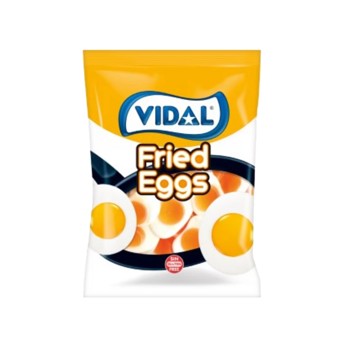 Vidal Fried Eggs Bag 90g (Case of 14)
