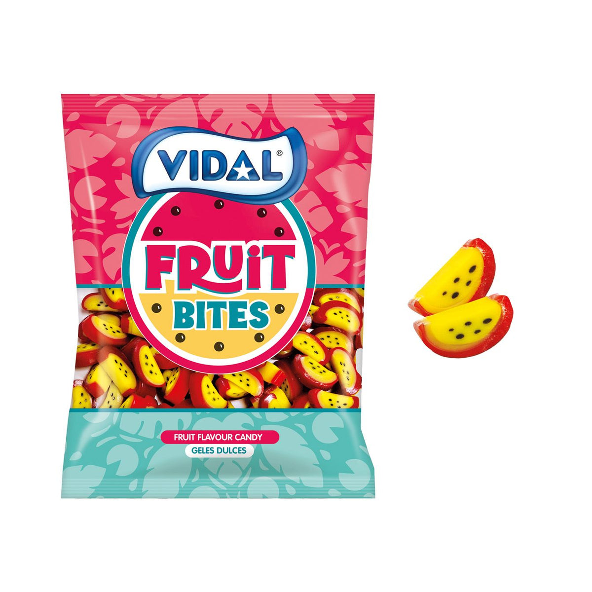 Vidal Liquorice Passion Fruit Slices Bag 1.5kg