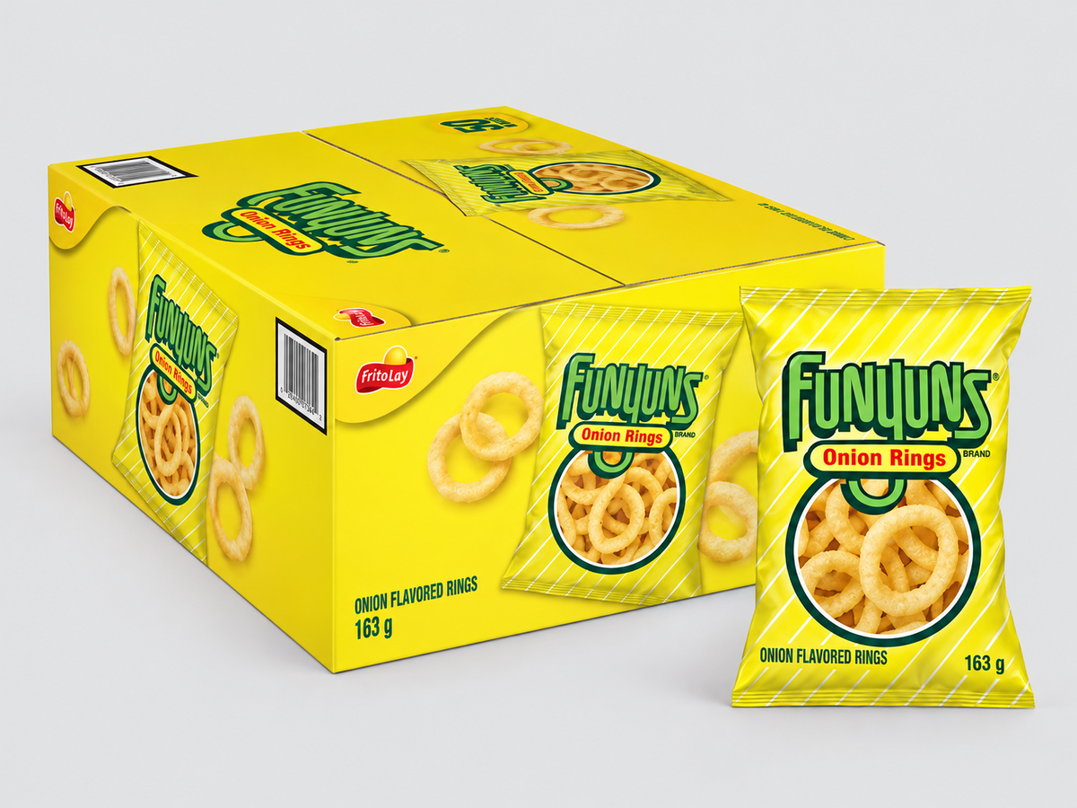 Funyuns Onion Rings — Case of 80 × 163g