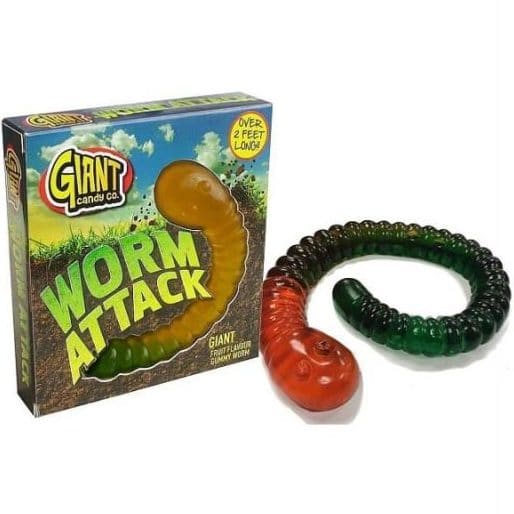 Giant Candy Co Worm Attack 800g