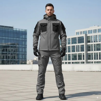 Avarati TerraShield Men’s Outdoor Set – Waterproof Windproof Softshell Jacket & Pants - AVARATI