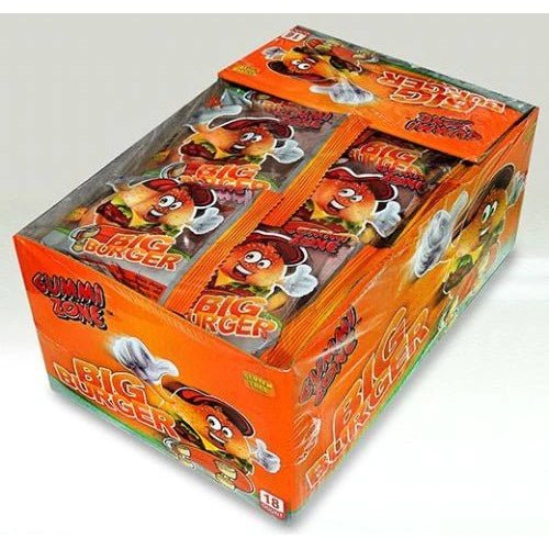 Gummi Zone Big Burger 28g (Case of 18)