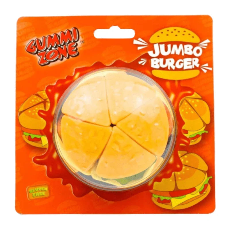 Gummi Zone Jumbo Burger 88g (Case of 6)