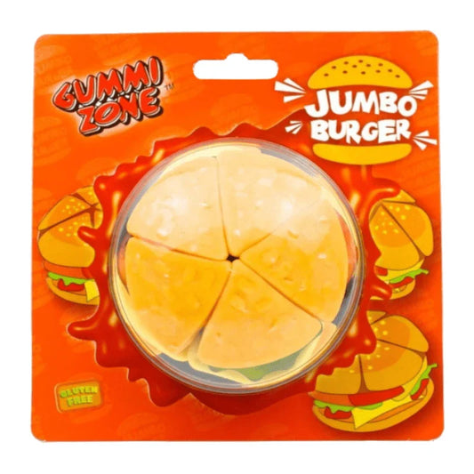 Gummi Zone Jumbo Burger 88g (Case of 6)