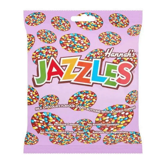 Hannahs Bags Choc Jazzles 140g (Case of 12)