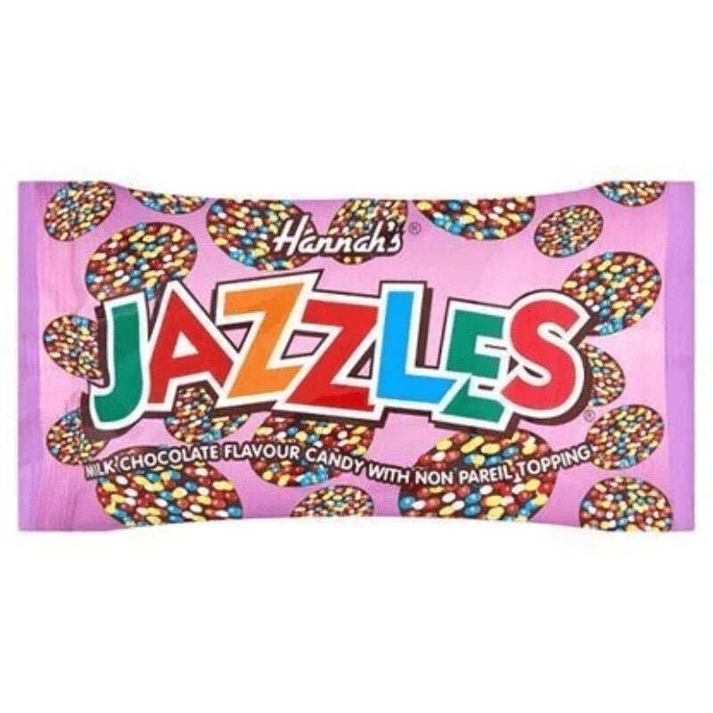 Hannahs Small Bags Chocolate Jazzles 40g (Case of 24)