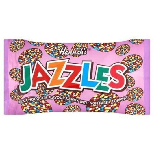 Hannahs Small Bags Chocolate Jazzles 40g (Case of 24)