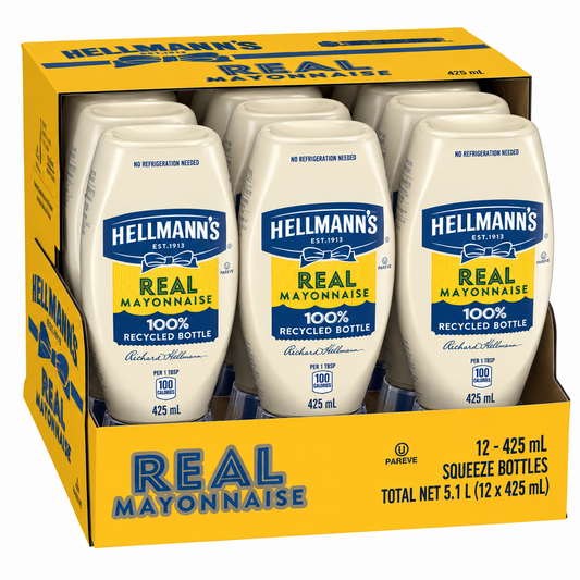 Hellmann's Mayonnaise - Case of 12 × 425ml