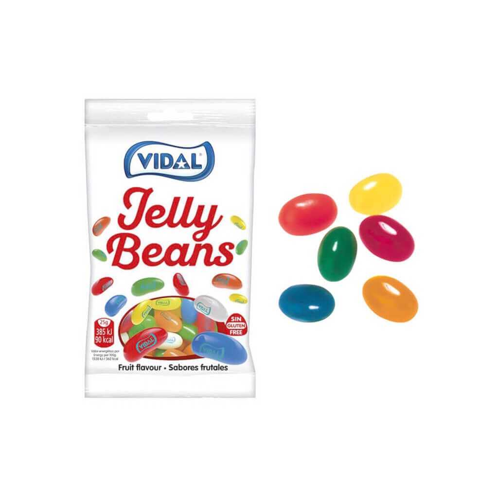 Vidal Jelly Beans Bag 85g (Case of 14)