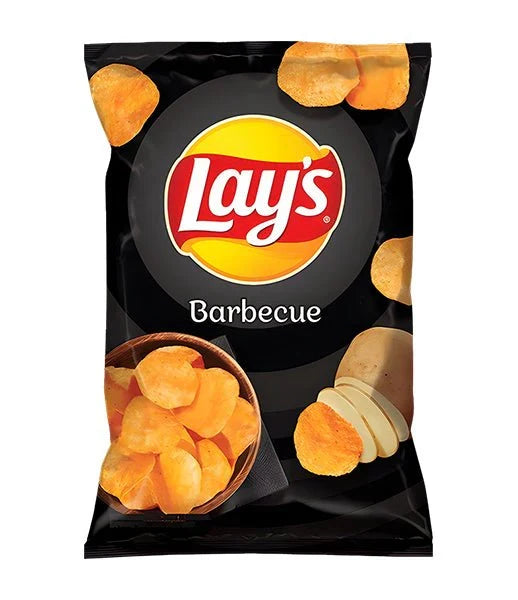 Lays Barbeque Bag 125g (Case of 21)