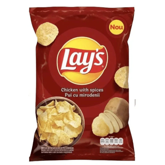 Lays Chicken & Spices Bag 125g (Case of 21)