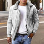 Avarati Men’s Shearling Lined Winter Jacket – Faux Leather Warm Insulated Coat - AVARATI