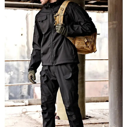 Avarati TerraShield Men’s Outdoor Set – Waterproof Windproof Softshell Jacket & Pants - AVARATI