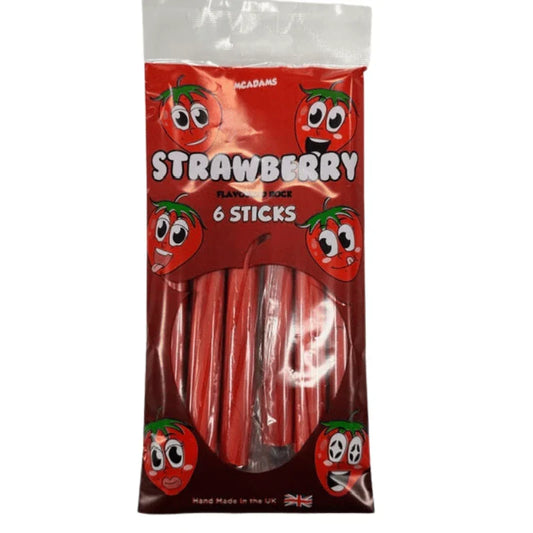 McAdams Rock Strawberry 6 Sticks (300g) (Case of 30)