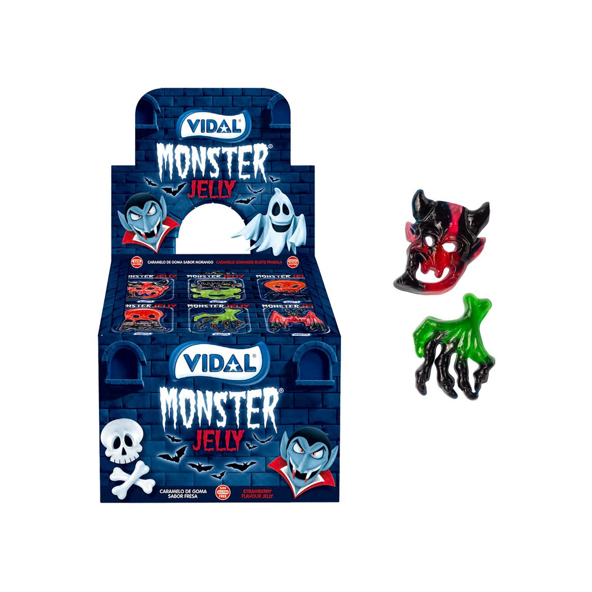 Vidal Deposit Monster Jelly 66g (Case of 11)