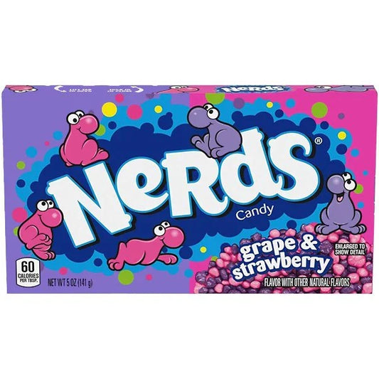 Nerds Grape & Strawberry Theatre Box 141g (Case of 12)