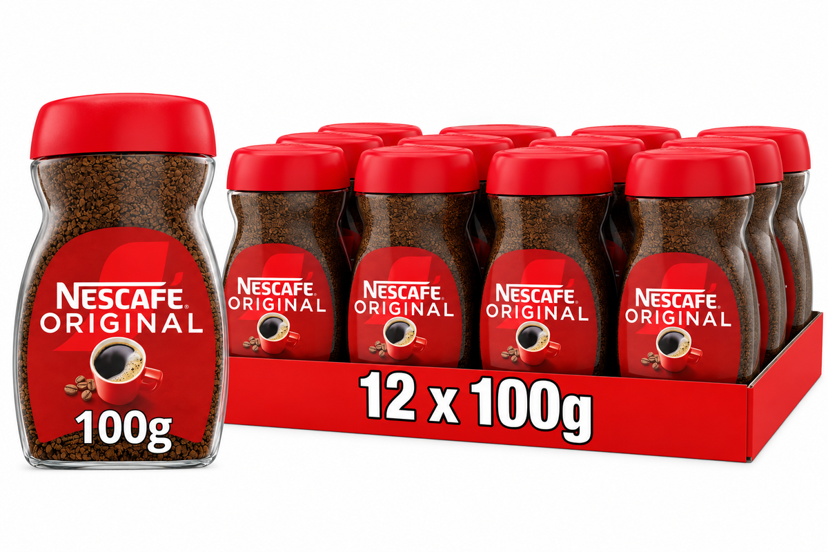 Nescafé Classic — Case of 12 × 100g