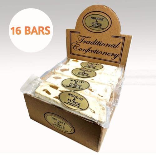 Candy Creations Nougat and Fudge Bar 130g (Case of 16)