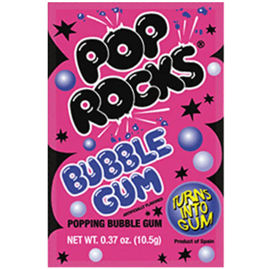 Pop Rocks Bubblegum 7g (Case of 24)