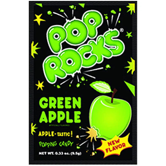 Pop Rocks Green Apple 9g (Case of 24)