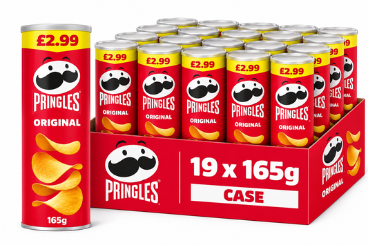 Pringles Original - Large — Case of 19 × 165g