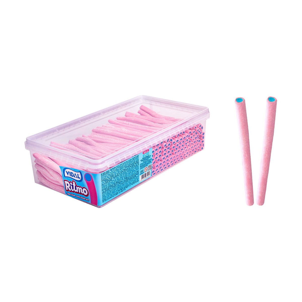 Vidal Bubblegum Rhythyms Tub (200pcs) 1.4kg