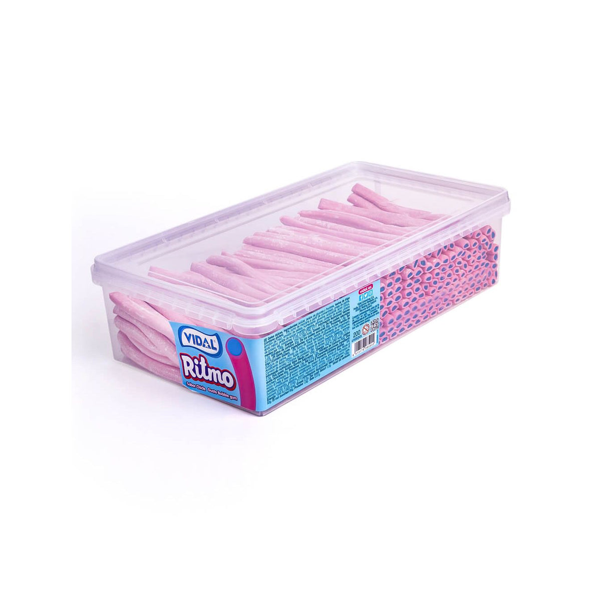 Vidal Bubblegum Rhythyms Tub (200pcs) 1.4kg