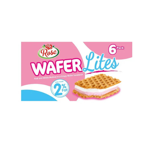 Rose Wafer Lites 6 Pack 72g (Case of 24)