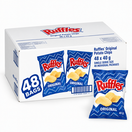 Ruffles Original — Case of 48 × 40g