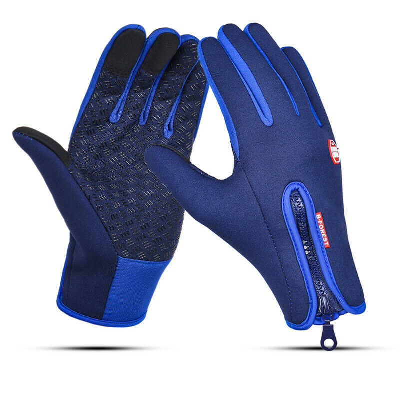 Waterproof Thermal Gloves - Windproof Winter Gloves for Hiking Running Driving & Cycling