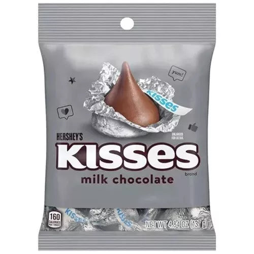 Hershey's Kisses Milk Chocolate 137g (Case of 12)
