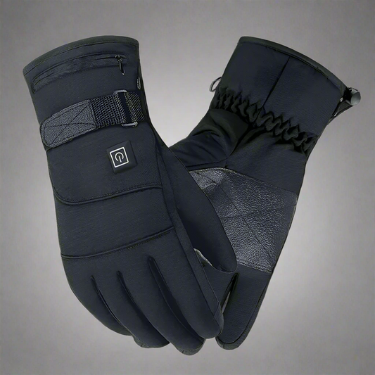 Snowproof Rechargeable Gloves - Waterproof Heated Touch Screen Winter Gloves