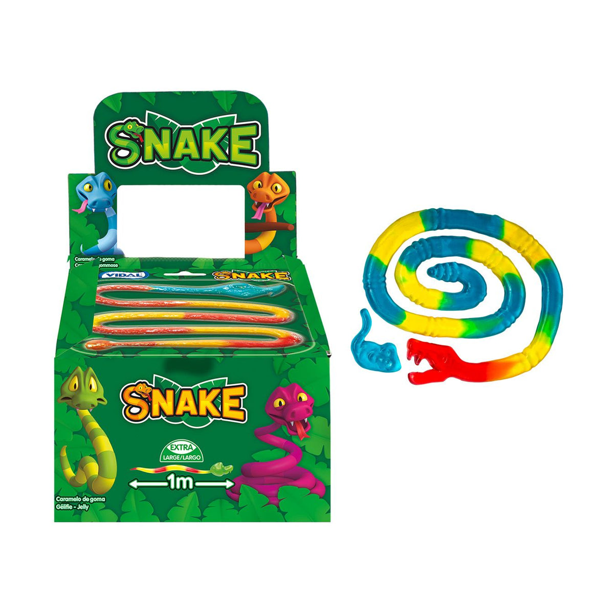 Vidal Deposit Snake Jelly 66g (Case of 11)