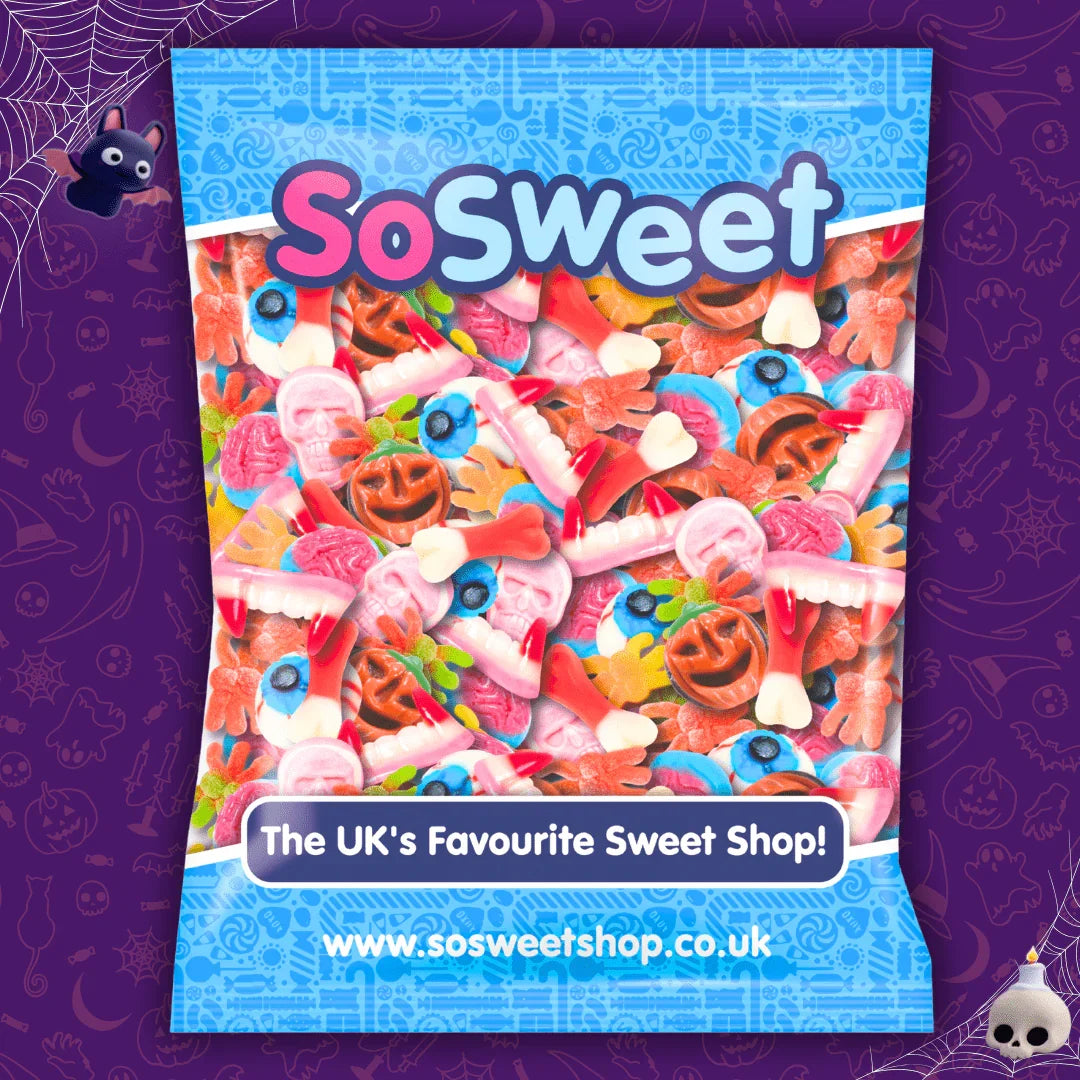 SoSweet Spooky Halloween Sweet Mix Bag 1kg (Case of 12)