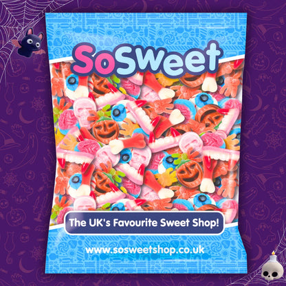 SoSweet Spooky Halloween Sweet Mix Bag 1kg (Case of 12)
