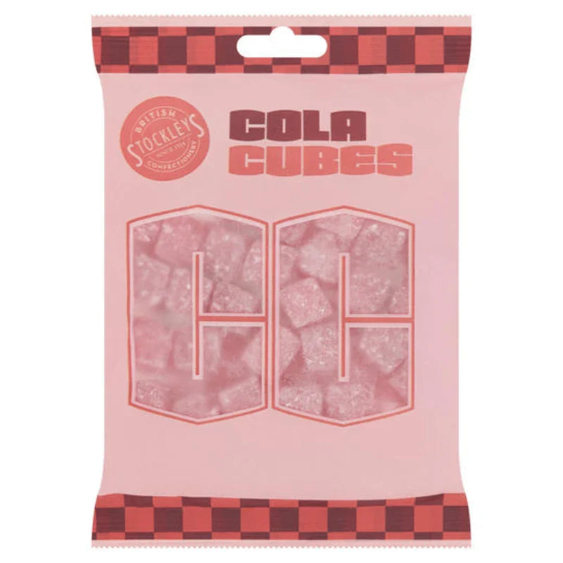 Stockleys Bag Cola Cubes 180g (Case of 12)