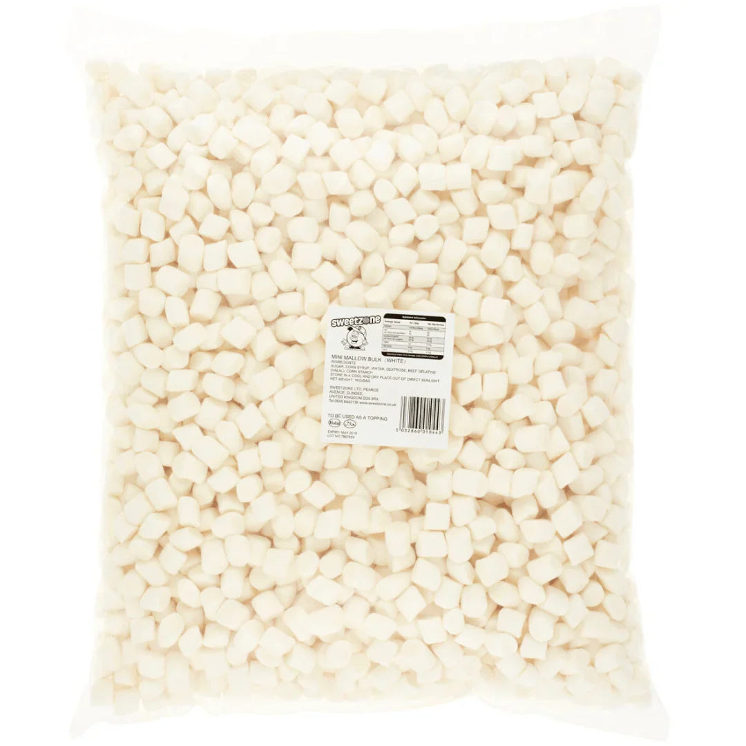 Sweetzone Marshmallows Mini White (1kg)