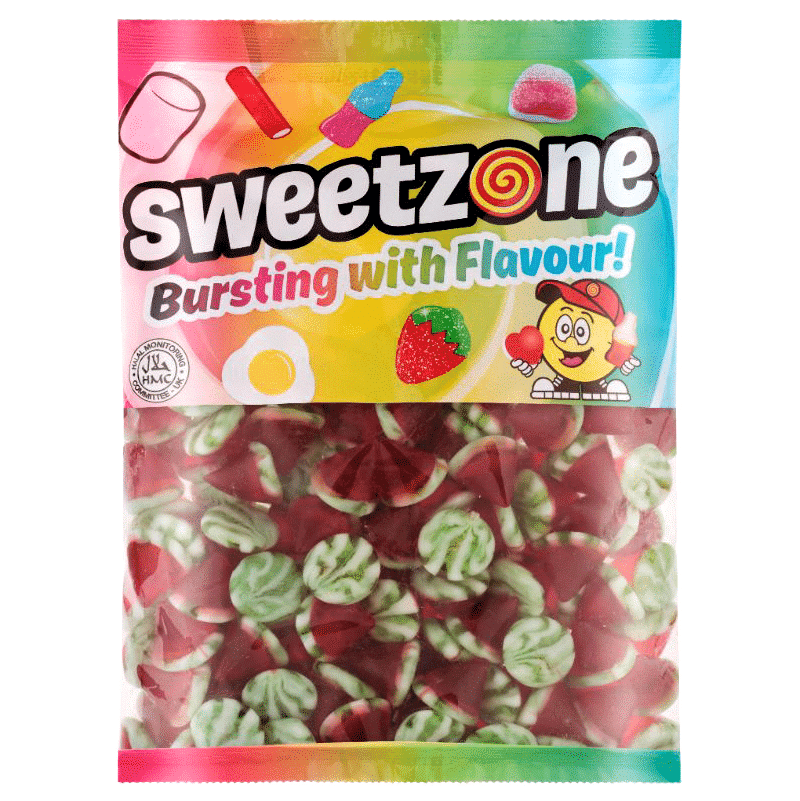Sweetzone Strawberry Cones Bag 1kg