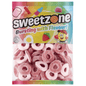 Sweetzone Sour Strawberry Rings Bag 1kg
