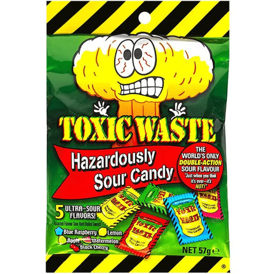 Toxic Waste Original Peg Bag 57g (Case of 12)