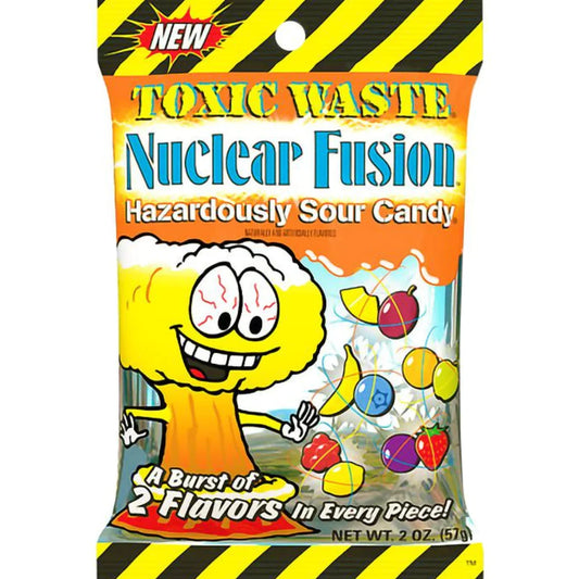 Toxic Waste Nucleur Fusion Peg Bag 57g (Case of 12)